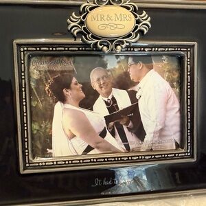 Grasslands Road Black and Cream Photo Frame